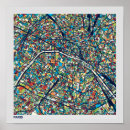 Search for modern paris posters Map