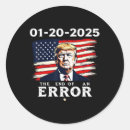 Search for error stickers President