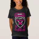 Search for pink softball tshirts Cute
