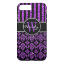 Search for purple damask monogram iphone cases Cute