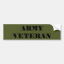 Search for army veteran bumper stickers Service
