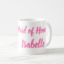Search for maid of honour mugs Typography
