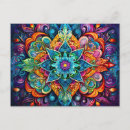 Search for colourful mandalas postcards Abstract