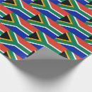 Search for africa wrapping paper Flag of south africa