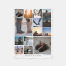 Search for photo keepsake blankets Collage