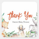 Search for animals baby shower stickers Boho