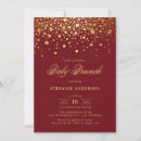 Search for marsala baby shower invitations Burgundy