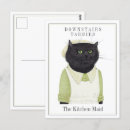 Search for kitchen funny postcards Cat