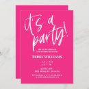 Search for suprise birthday invitations Typography