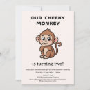 Search for cheeky invitations Monkey