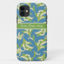 Search for lily of the valley iphone cases White
