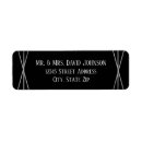 Search for hollywood return address labels Retro