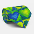 Search for blue heart ties Hearts