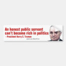 Search for anti politician bumper stickers Conservative