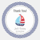Search for blue sailboat stickers Round