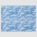 Search for cloud pattern tissue paper Blue sky
