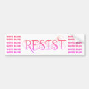 Search for resistance bumper stickers Womens rights
