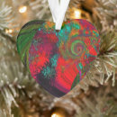 Search for ribbons and christmas tree decorations Family