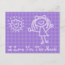 Search for stick figures postcards Girl