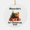 Search for teddy bear christmas tree decorations New parents