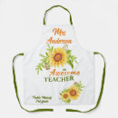 Search for teacher thank you aprons Watercolor