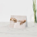 Search for the creation of adam postcards God the father