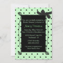 Search for polka dot bridal shower invitations Stylish