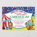 Search for big top circus tent invitations Monkey