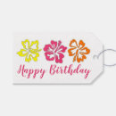 Search for tropical gift tags Hawaiian