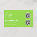Search for lime green business cards Simple