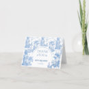Search for blue toile cards Safari