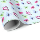 Search for blue butterfly wrapping paper Whimsical