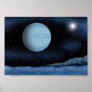 Search for plain blue posters Space
