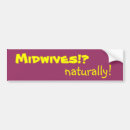 Search for midwife bumper stickers Women