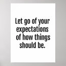 Search for expectations posters Inspirational