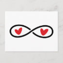Search for infinity postcards Elegant