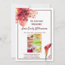Search for memorial prayer invitations Bereavement