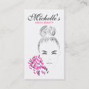 Search for clothing business cards Hairdresser