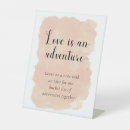 Search for adventure wedding signs Watercolor