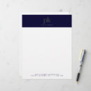 Search for blue letterhead Modern
