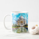 Search for watercolor painting mugs Blue
