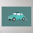 Search for fiat 500 posters Vintage
