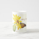 Search for butterfly on sunflower mugs For her