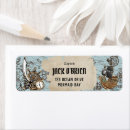 Search for treasure return address labels For kids
