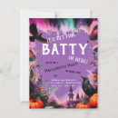 Search for purple halloween invitations Spooky