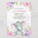 Search for elephant birthday invitations Wild