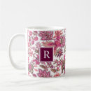 Search for vintage floral monogram mugs Monogrammed