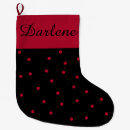 Search for polka dot christmas stockings Winter