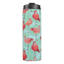 Search for pink flamingo travel mugs Cartoon