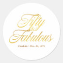 Search for 50th birthday glitter stickers Luxury